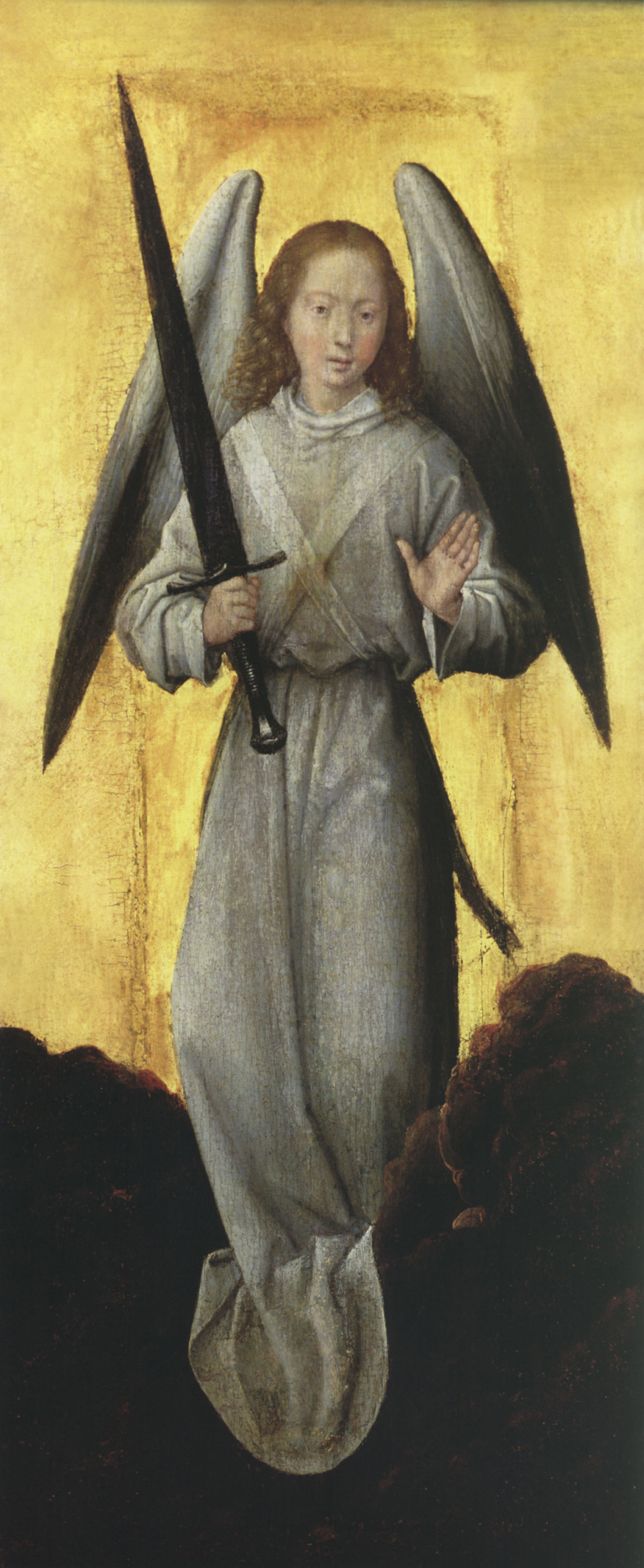 An Angel with a Sword, fragment (from a Last Judgment