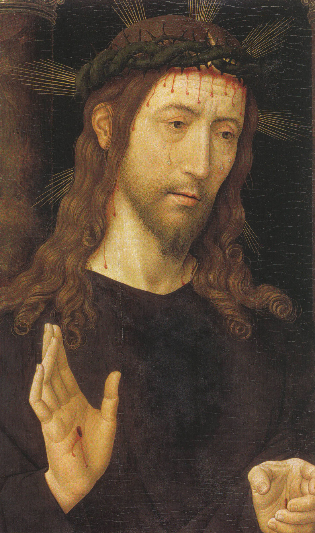 Christ With The Stigmata Half Length Kik Irpa